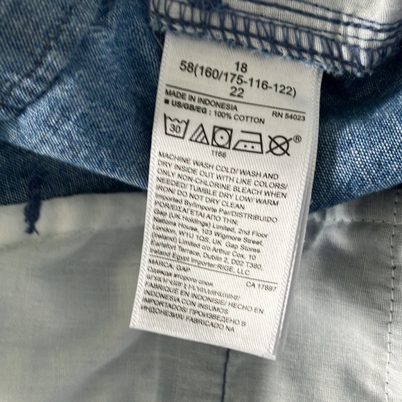 Gap Chambray Girlfriend Khaki - Picture 8 of 8